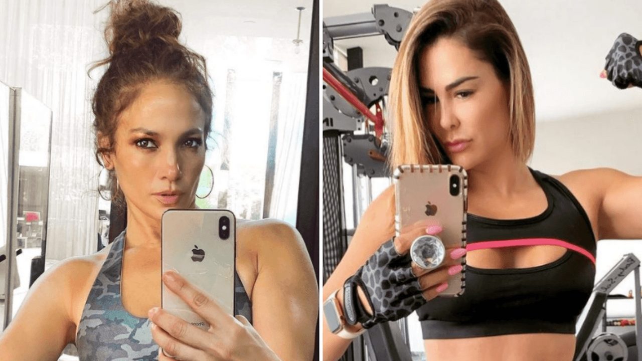 JLo y otras famosas compartieron sus ejercicios favoritos para estar en forma este 2022