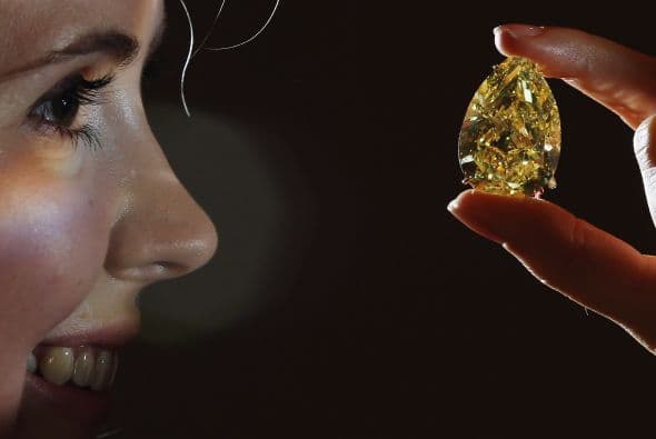 Esta cotizada pieza tiene un peso superior a los 110.3 kilates.