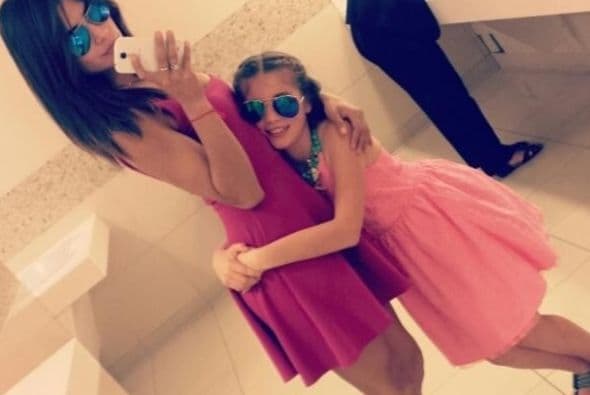 El amor de esta pequeñita es inmenso y Alejandra goza al máximo de su compañía.