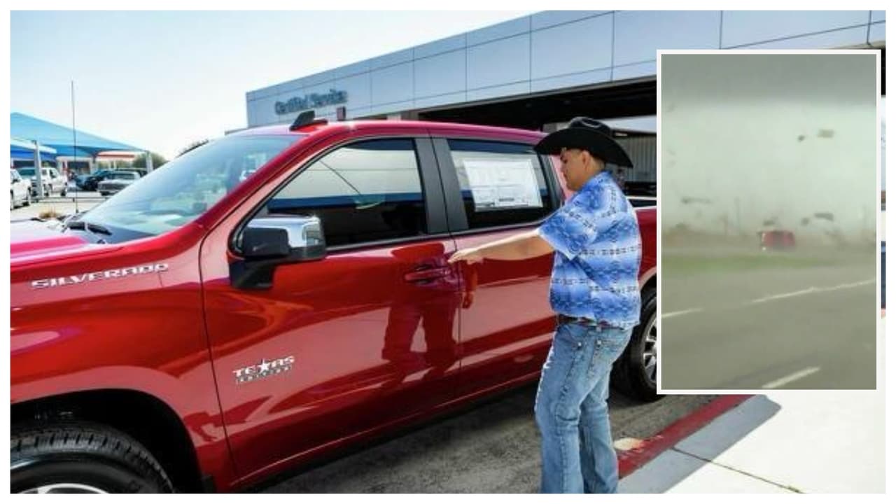 “Mis sueños ya se están empezando a realizar”: 'Chico tornado' está feliz con su nueva camioneta roja 
