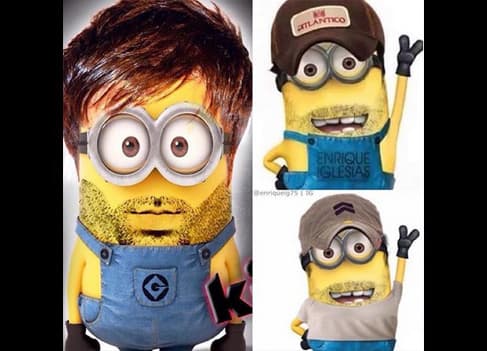 También se divierte como 'Minion'. A Enrique le fascinan los memes.