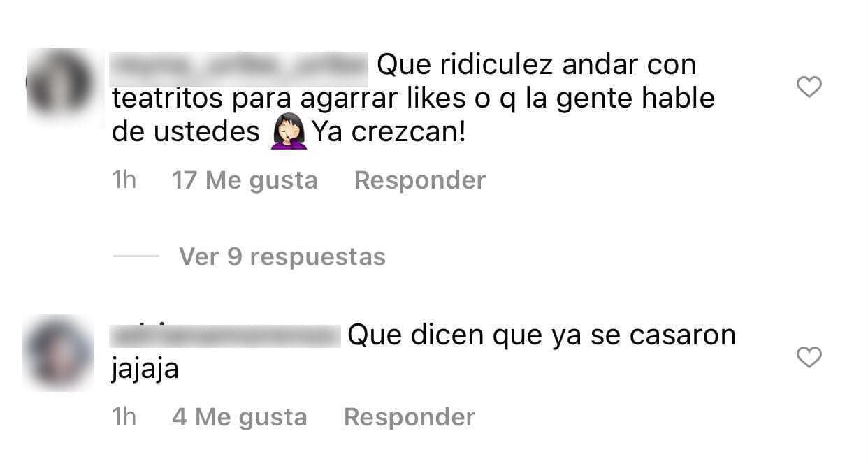 La republicación de esta foto sirvió para que algunos fans comentaran lo que se estaba diciendo desde horas antes: "Que dicen que ya se casaron". Otros más reclamaron a la pareja
<b><a href="https://www.univision.com/shows/despierta-america/christian-nodal-controversia-al-desaparecer-fotos-belinda-instagram" target="_blank"> por andar con "teatritos" </a></b>luego de todo el escándalo que se vivió alrededor de ellos en la última semana. 
<br>