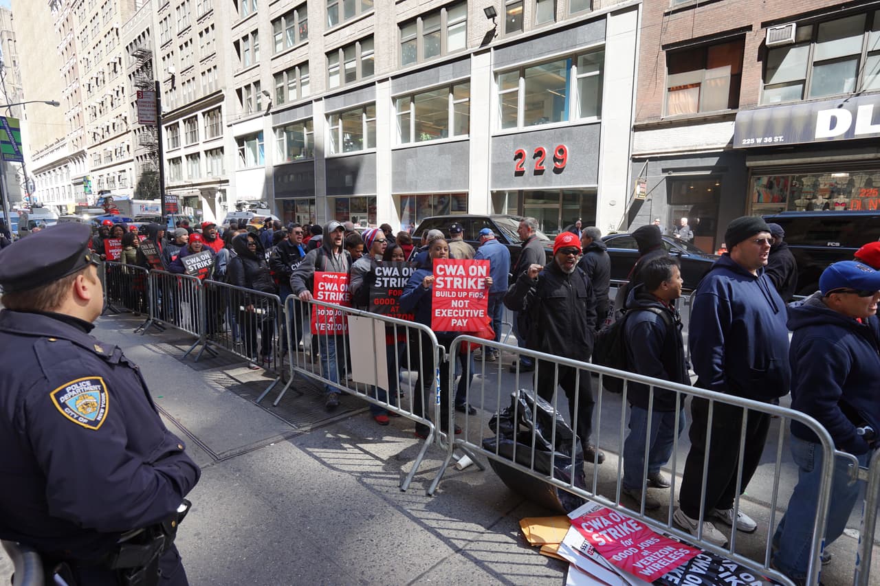 La huelga comenzó este miércoles y se desconoce cuándo terminará.
