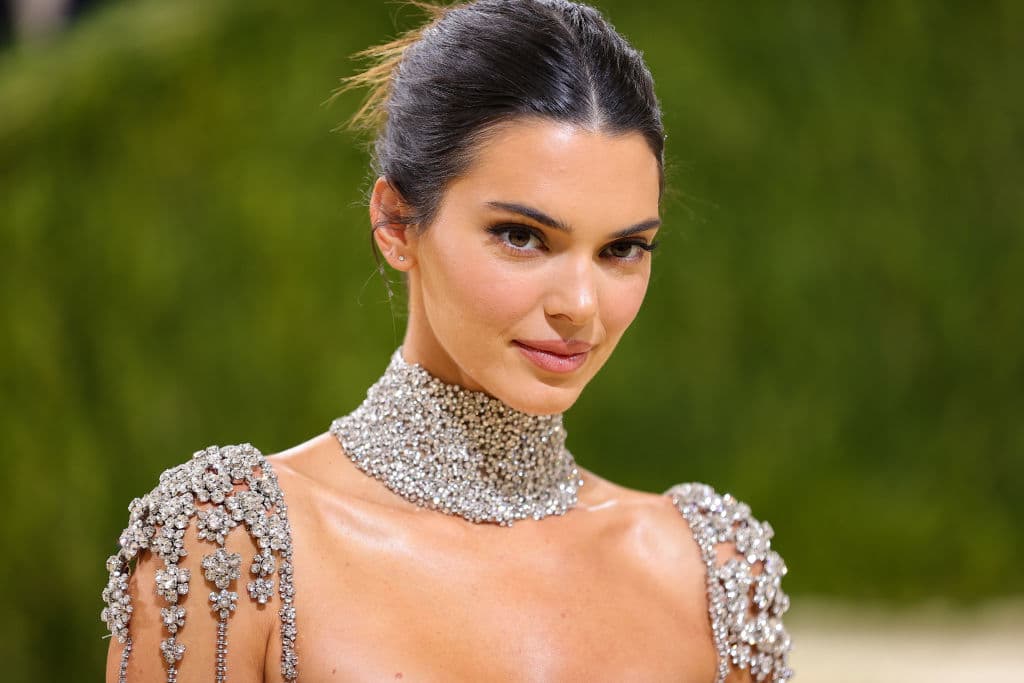 Kendall Jenner, 2021, en la Met Gala Celebrating In America: A Lexicon Of Fashion at Metropolitan Museum of Art