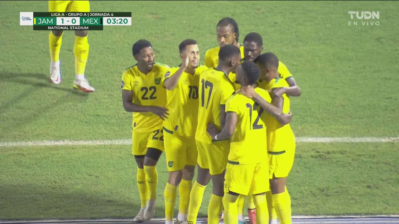 ¡En su primer intento! Bailey hace el 1-0 de Jamaica ante México