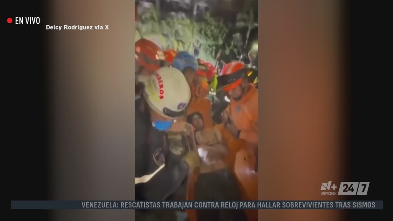 Venezuela supera 1,700 muertos y 5,000 heridos por los terremotos; difunden milagroso rescate tras 100 horas sepultado