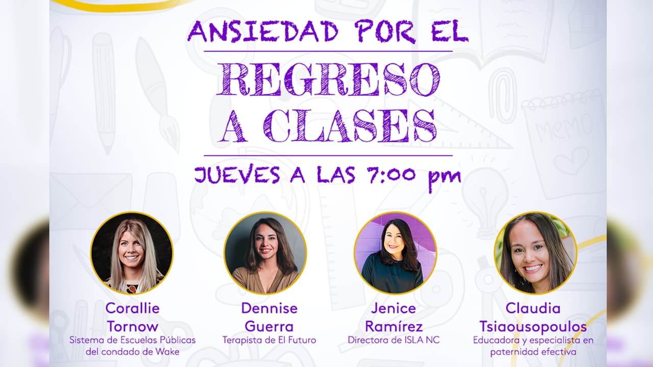 "Ansiedad por el regreso a clases": aclara tus dudas este jueves 19 de agosto en el foro de Univision 40