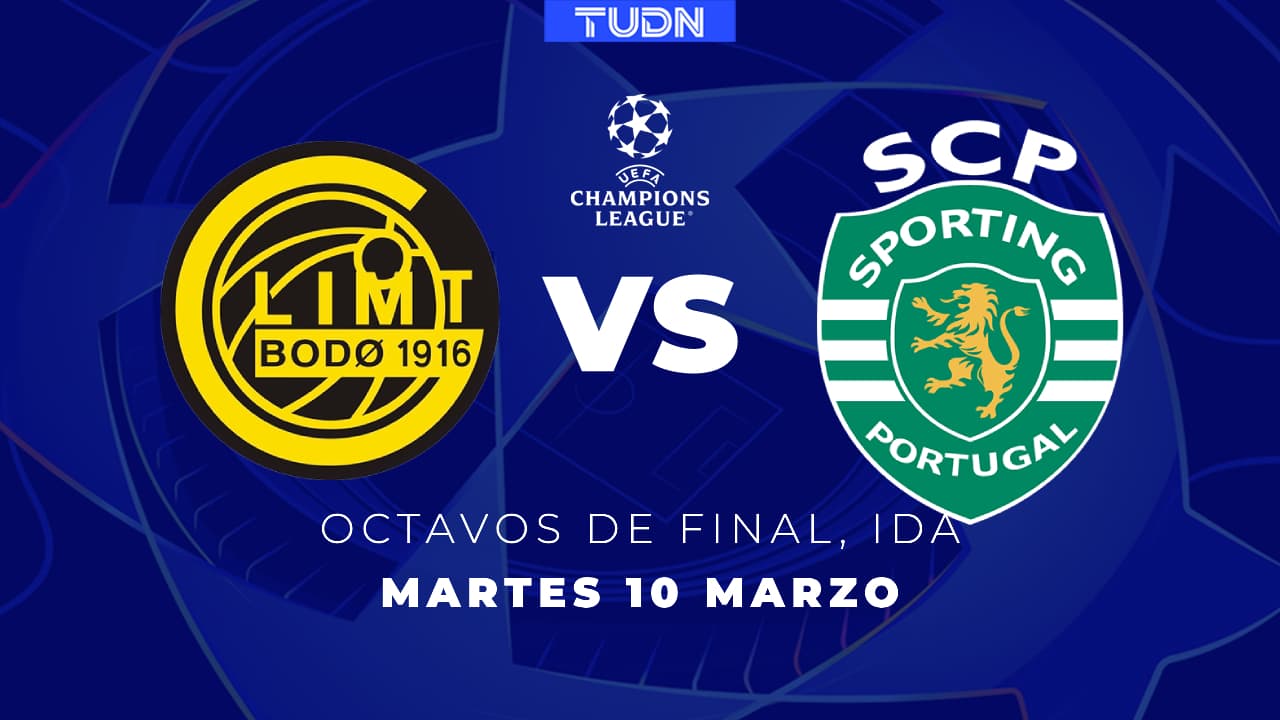 Dónde ver el partido Bodo/Glimt vs. Sporting CP de los Octavos de Final Ida de la UEFA Champions League: horarios y canales