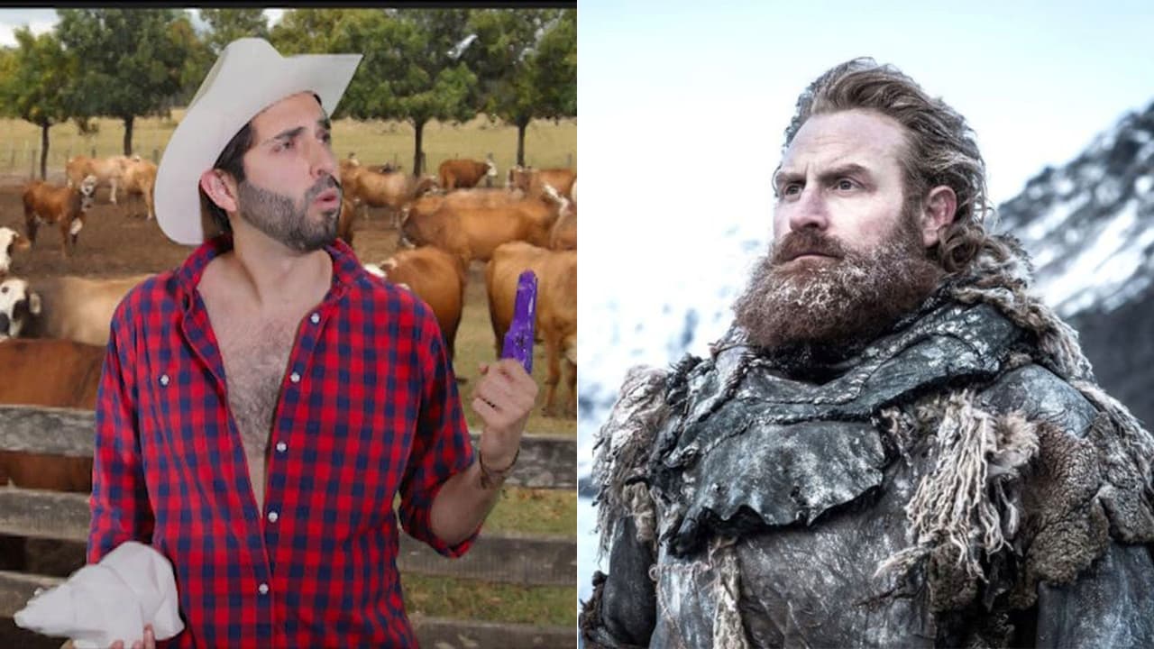 <b>El Compa Ivan</b> del Freeguey Show tiene un gran sentido del humor, su barba es envidiable y en el universo GOT podría ser fácil el bárbaro
<b>Tormnund</b>.