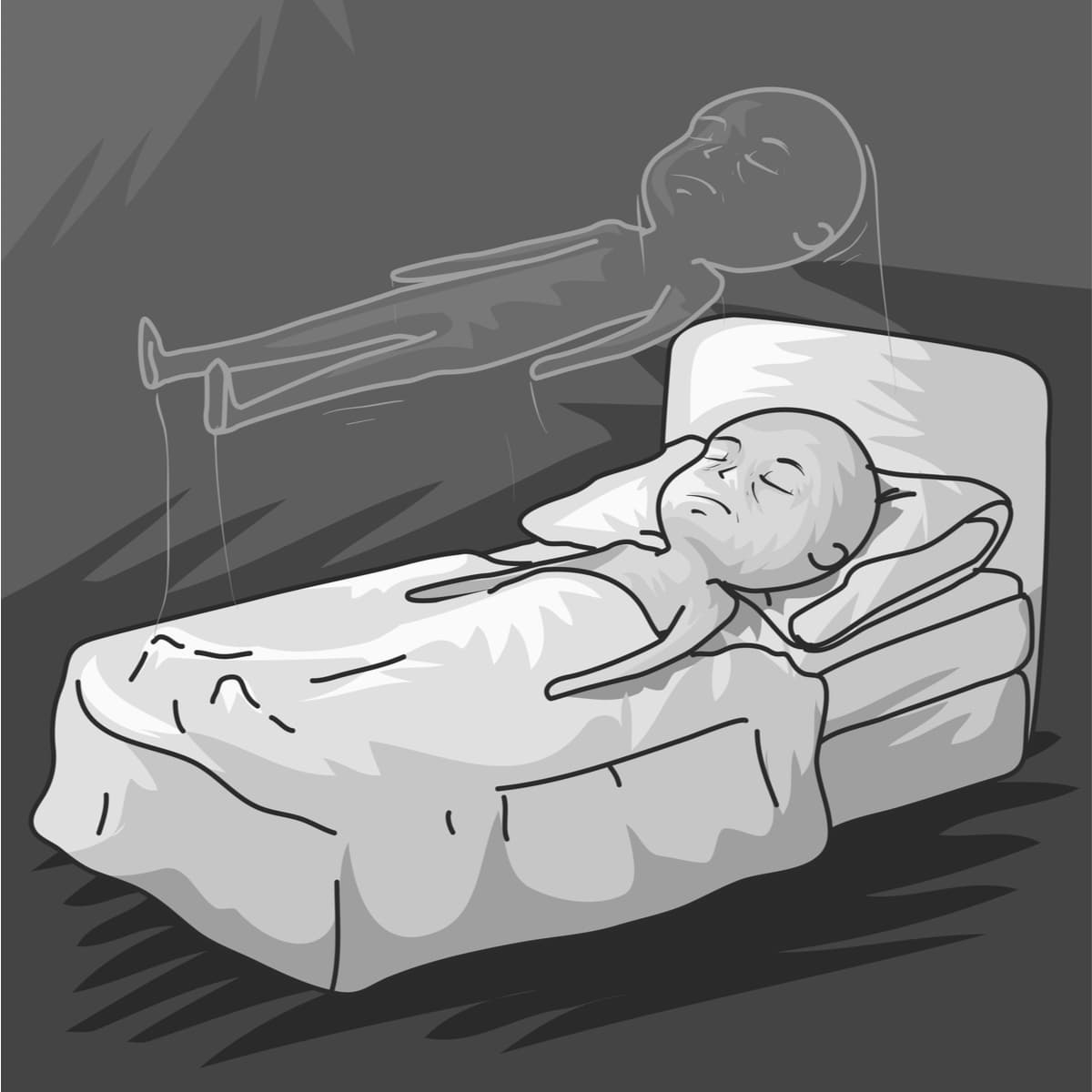 Hay varias culturas que tienen la creencia de la proyección astral, y supuestamente en Japón lo hacen con dos motivos, uno de los cuales aplica para salir de tu "yo" normal y experimentar otra dimensión o portal.