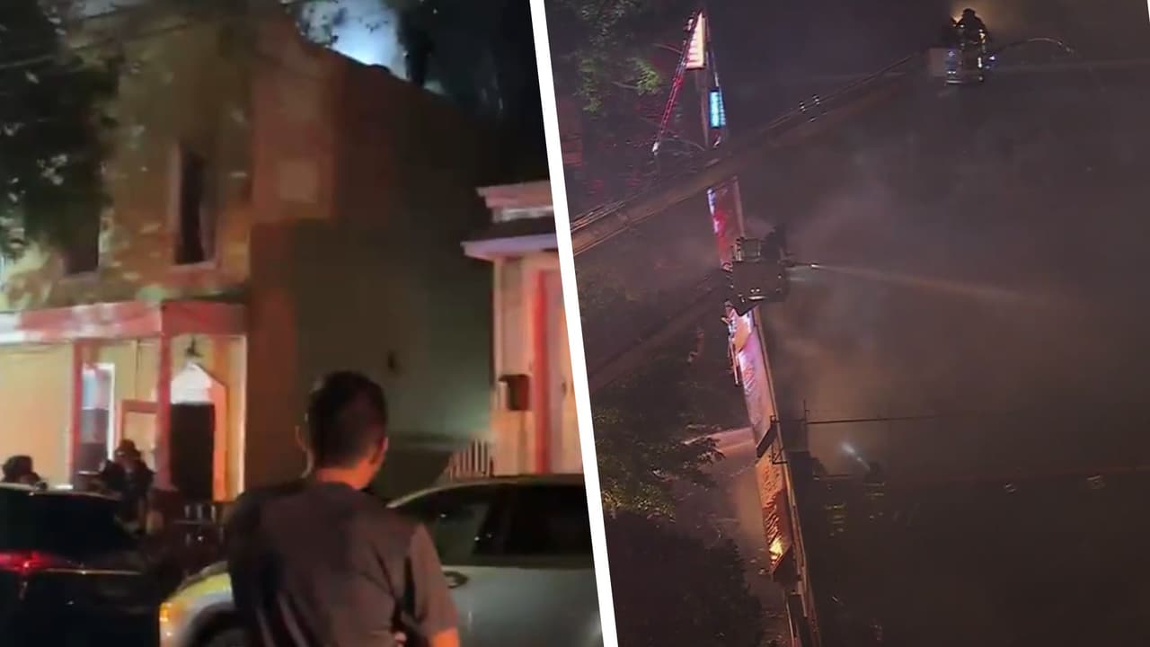 Noche de incendios en Nueva York: cuatro incidentes dejan cuantiosos daños materiales