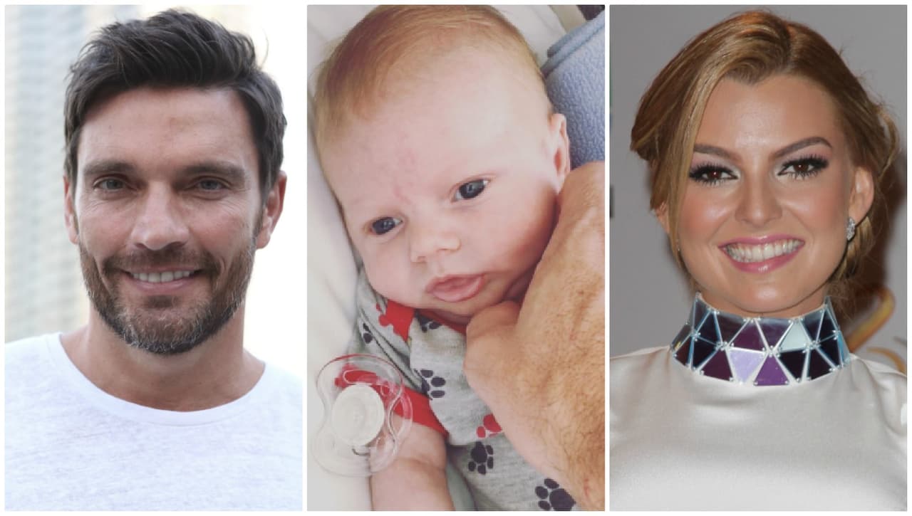 Para
<b> <a href="http://www.univision.com/temas/julian-gil">Julián Gil</a></b> es su tercer hijo, pero para 
<b><a href="http://www.univision.com/temas/marjorie-de-sousa">Marjorie</a></b> es su primera experiencia cambiando pañales.