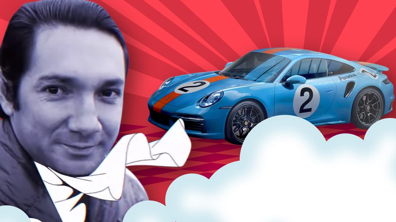 Porsche rinde homenaje a piloto mexicano con un filme animado y un carro único en el mundo