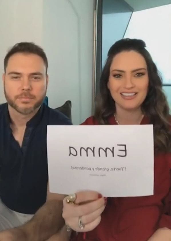 Para la presentadora, un sueño muy importante se cumplió así que pensó mucho en el nombre que la pequeña llevaría.