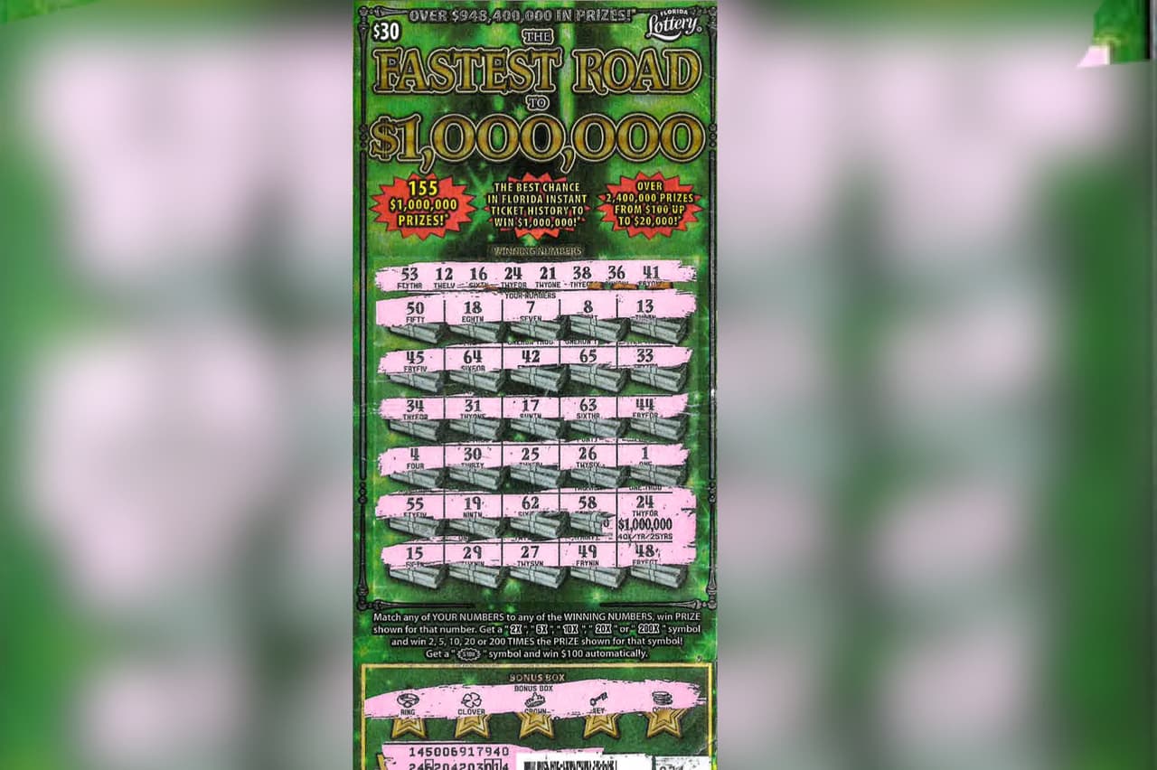 Rosario Alaimo, de 50 años, compró el mismo raspadio en un Circle K de Holywood Boulevard y también se ganó $1,000,000.