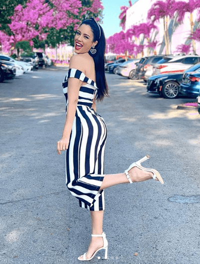 Sonriente y "con toda la actitud", Aleyda Ortiz le dio la bienvenida al fin de semana. Su mensaje para las mujeres no podía faltar en su día.