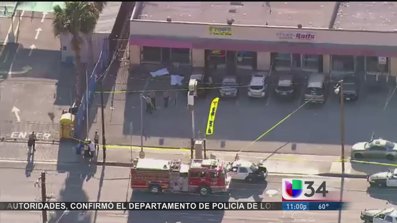 Autoridades buscan a asesinos de dos personas en Compton