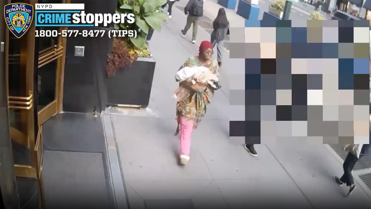 Buscan a sospechosa de abandonar a una bebé recién nacida en la estación Penn de Manhattan