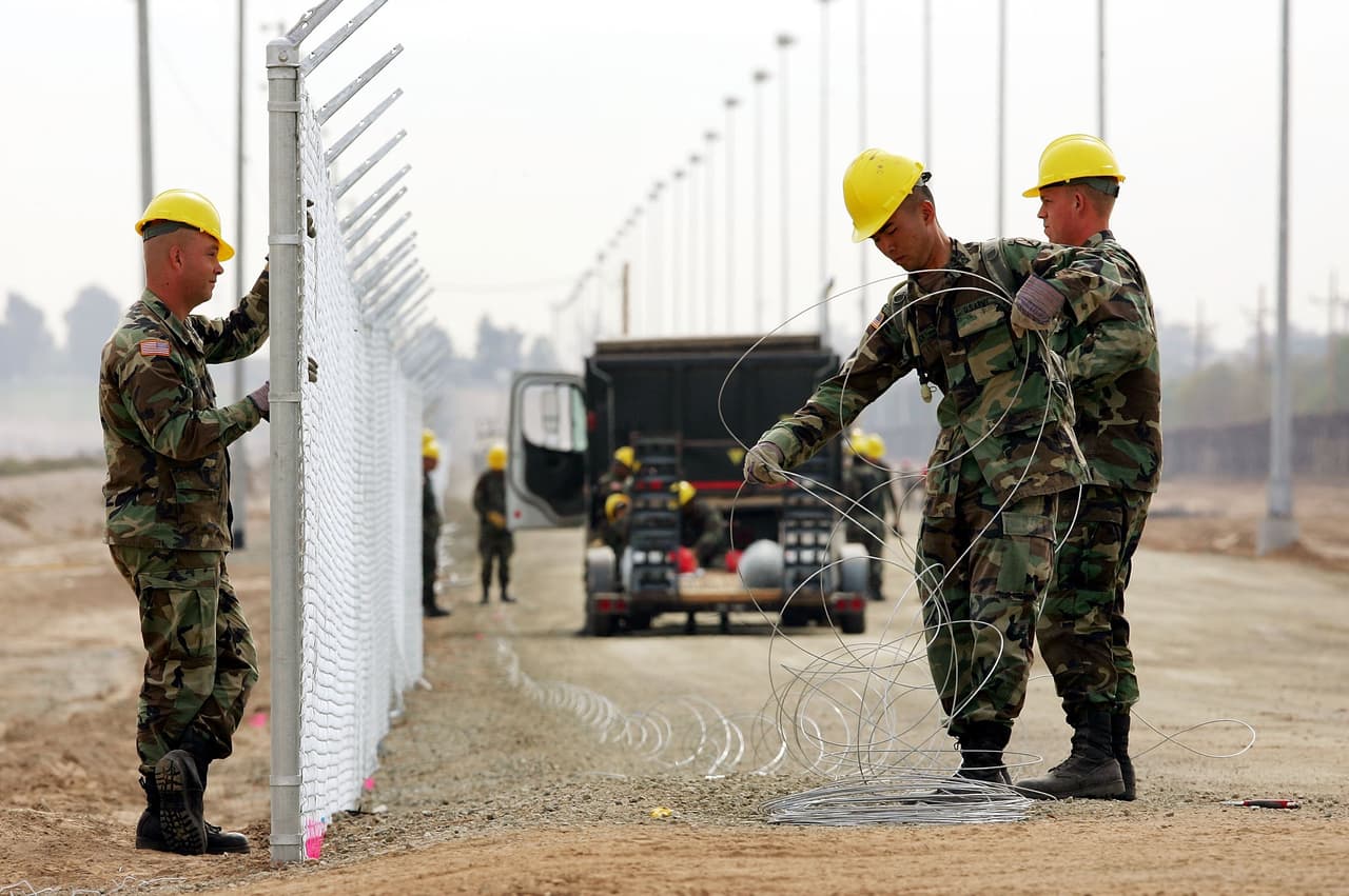 Pentágono cancela los contratos de construcción del muro con México que se pagaban con fondos militares