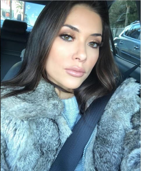 La escultural modelo distrae e informa a los fanáticos de las Artes Marciales Mixtas entre round y round.