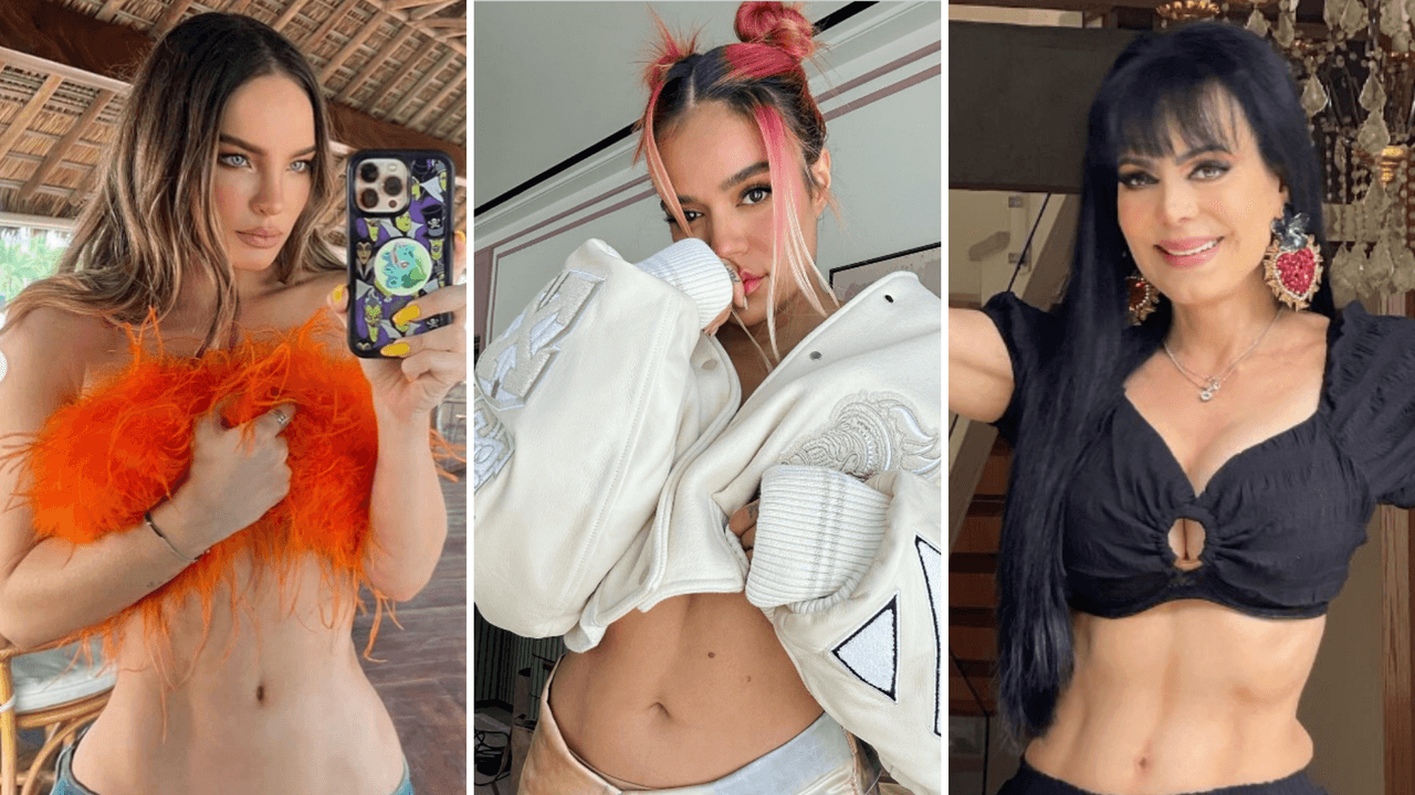  10 famosas que presumen un abdomen marcado: Luz Elena González parece otra persona