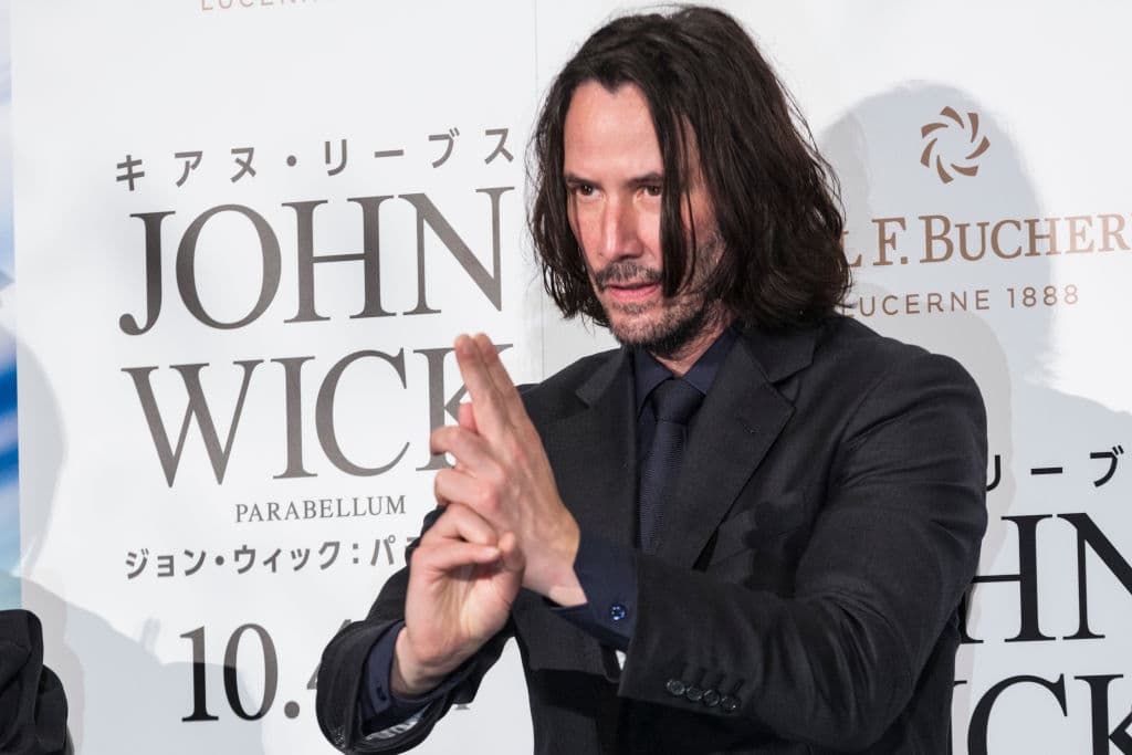 TOKYO, JAPAN - SEPTEMBER 10: Keanu Reeves attends the Japan premiere of 'John Wick: Chapter 3 - Parabellum' at Roppongi Hills on September 10, 2019 in Tokyo, Japan. (Photo by Yuichi Yamazaki/Getty Images)