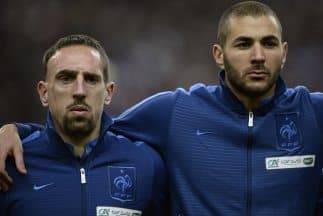 Fiscalía pide absolver a Benzema y Ribéry de haber estado con una prostituta menor