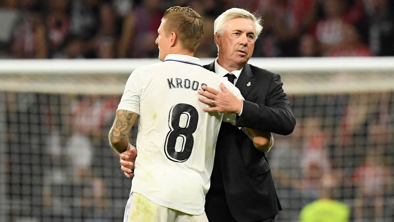 Vinicius regresa y Ancelotti elogia a Kroos: "Tiene huev..."