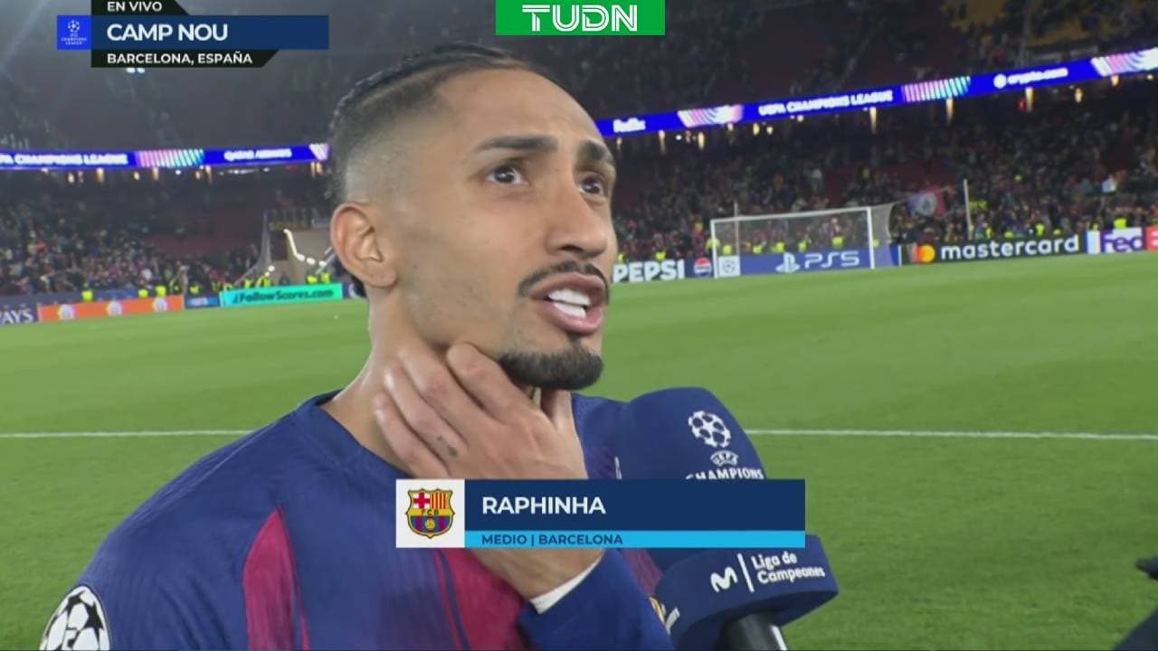 Raphinha, factor en la goleada del Barcelona sobre Newcastle