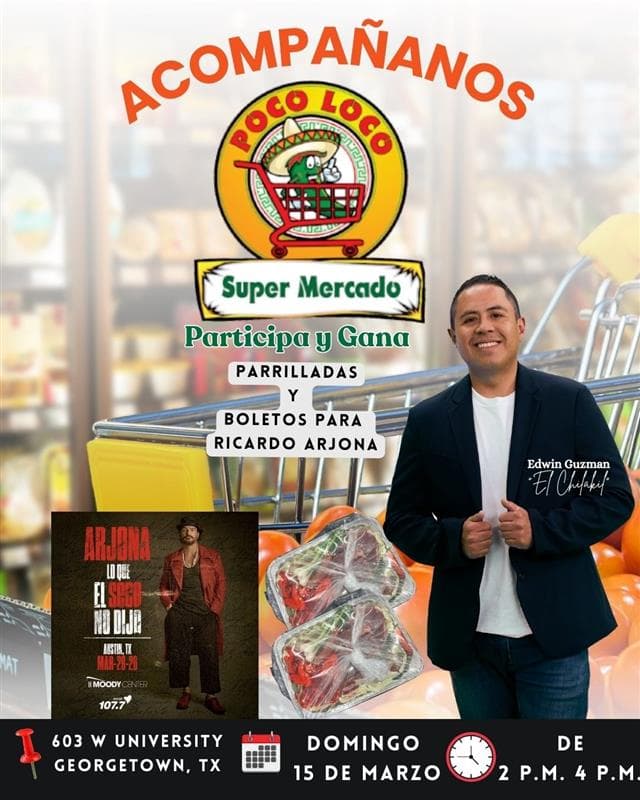 🎉 ¡Este Domingo 15 de marzo no te lo pierdas!