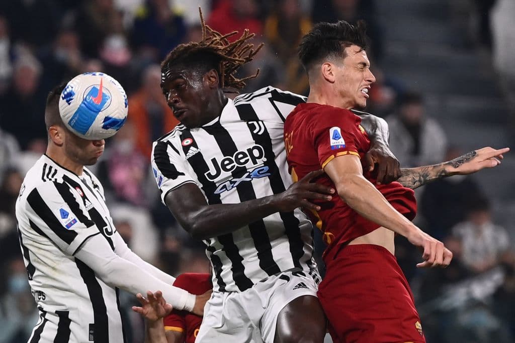 Juventus se impone a la Roma de Mourinho 1-0 con gol de Moise Kean al minuto 16' del primer tiempo, durante la octava jornada en la Serie A.
