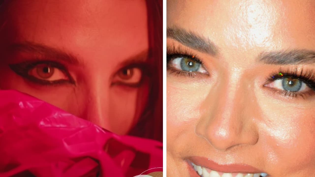 La modelo de 'Pasa la página' (izquierda) y Adamari López (derecha).