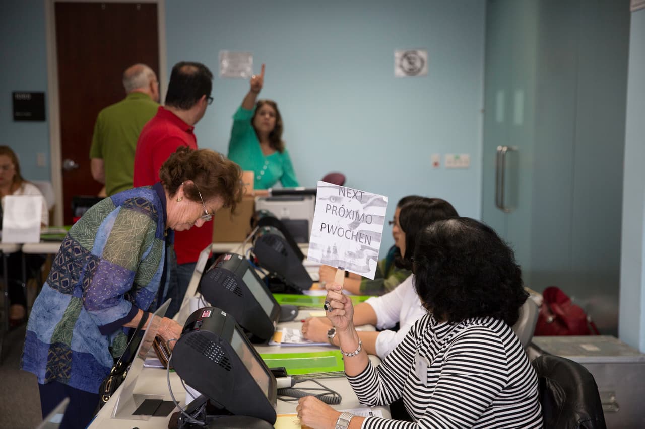 En el condado de Miami-Dade hay 1.3 millones de votantes, en su mayoría de origen hispano. Usualmente para una elección presidencial vota el 70% del electorado, aseguró Rodríguez.