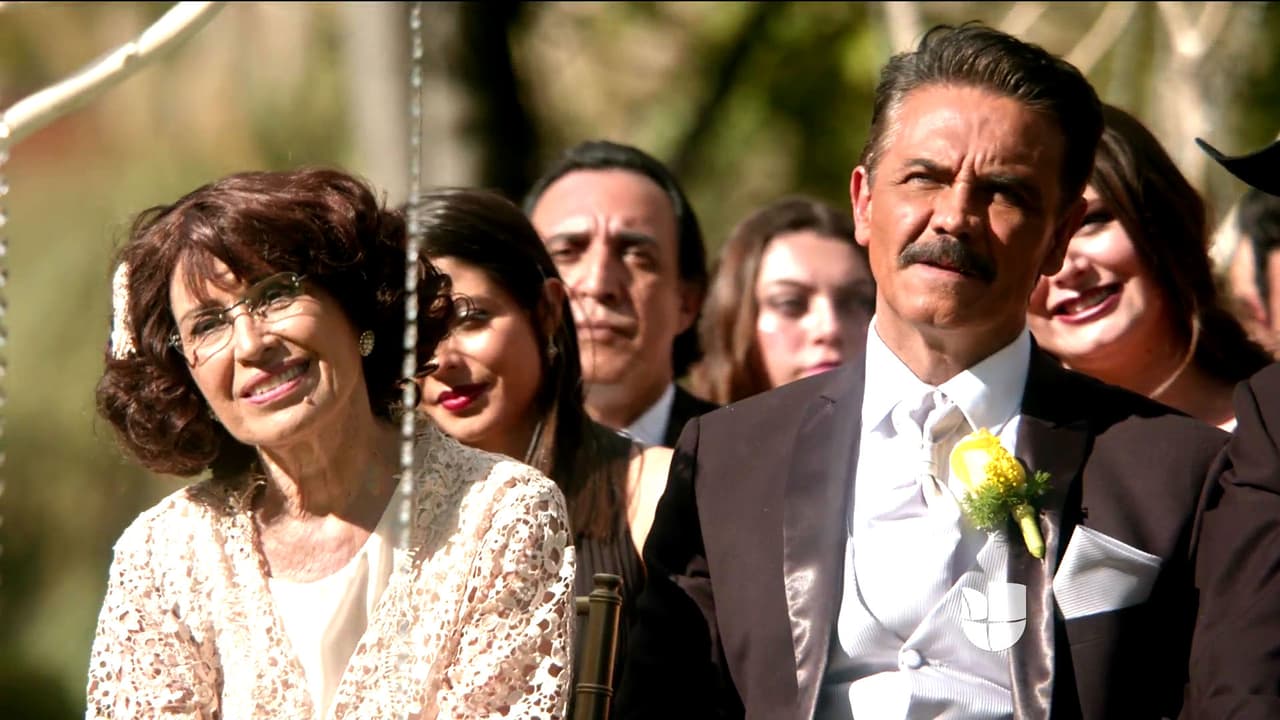 Toda su familia estuvo presente es este momento tan importante.