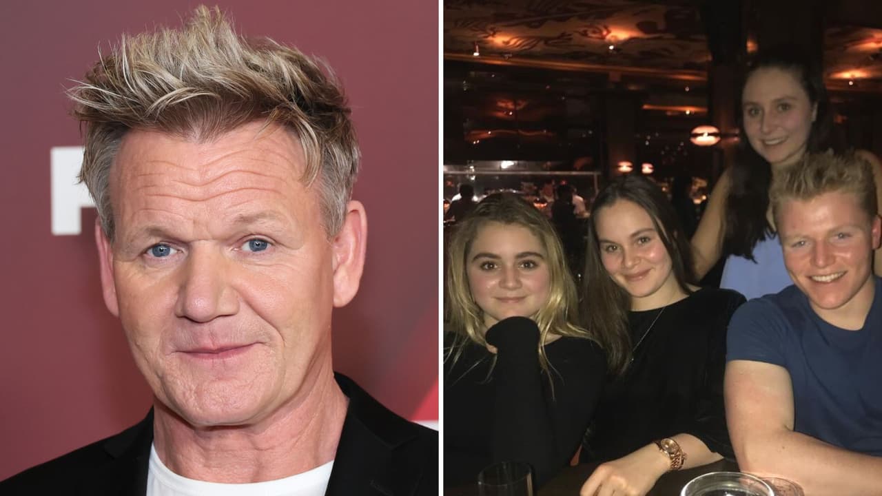 Gordon Ramsay y sus hijos