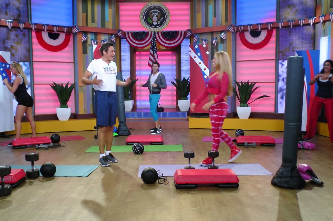 Como siempre, Johnny estuvo muy atento a todos los ejercicios.