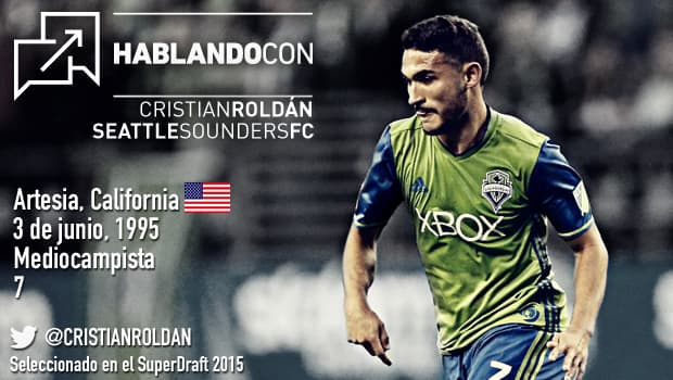 Roldán anotó su primer gol como profesional ante FC Dallas.