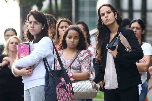 Los brasileños también mostraron optimismo. El 49% dijo que el mercado laboral estaba en buen momento en su país.