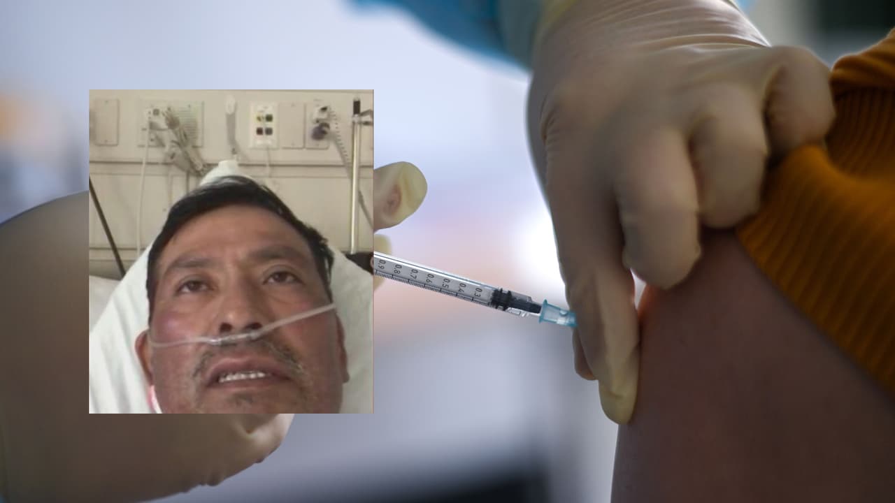 "No me vacuné por desidia": hombre hospitalizado por coronavirus llama a la comunidad a vacunarse
