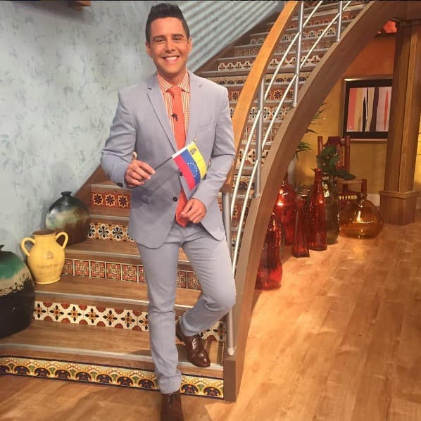 Muy orgulloso de haber nacido en Venezuela.