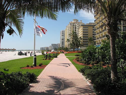Marco Island. Esta isla se encuentra en el condado Collier, en el sur de Naples.