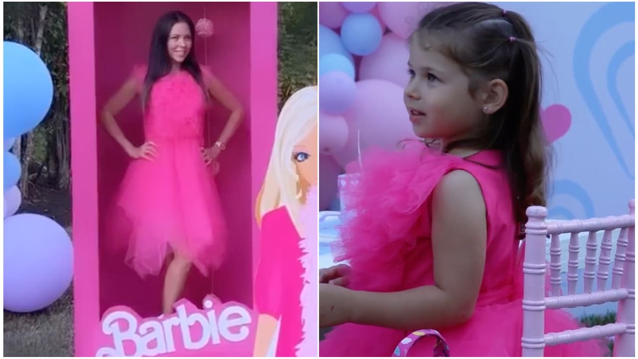Ximena Duque se convirtió en ‘Barbie’ para la espectacular fiesta de cumpleaños de su hija Luna