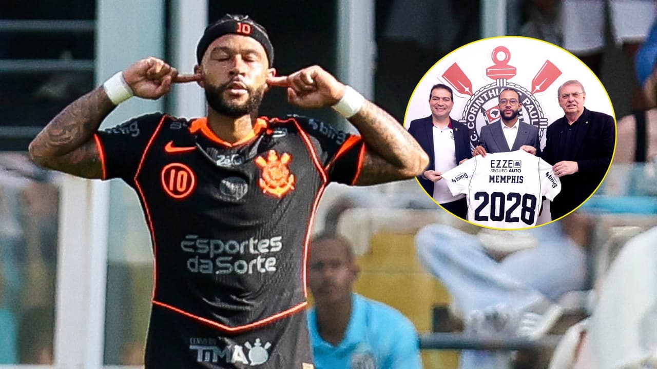 Memphis Depay se queda en Corinthians luego de amenazas