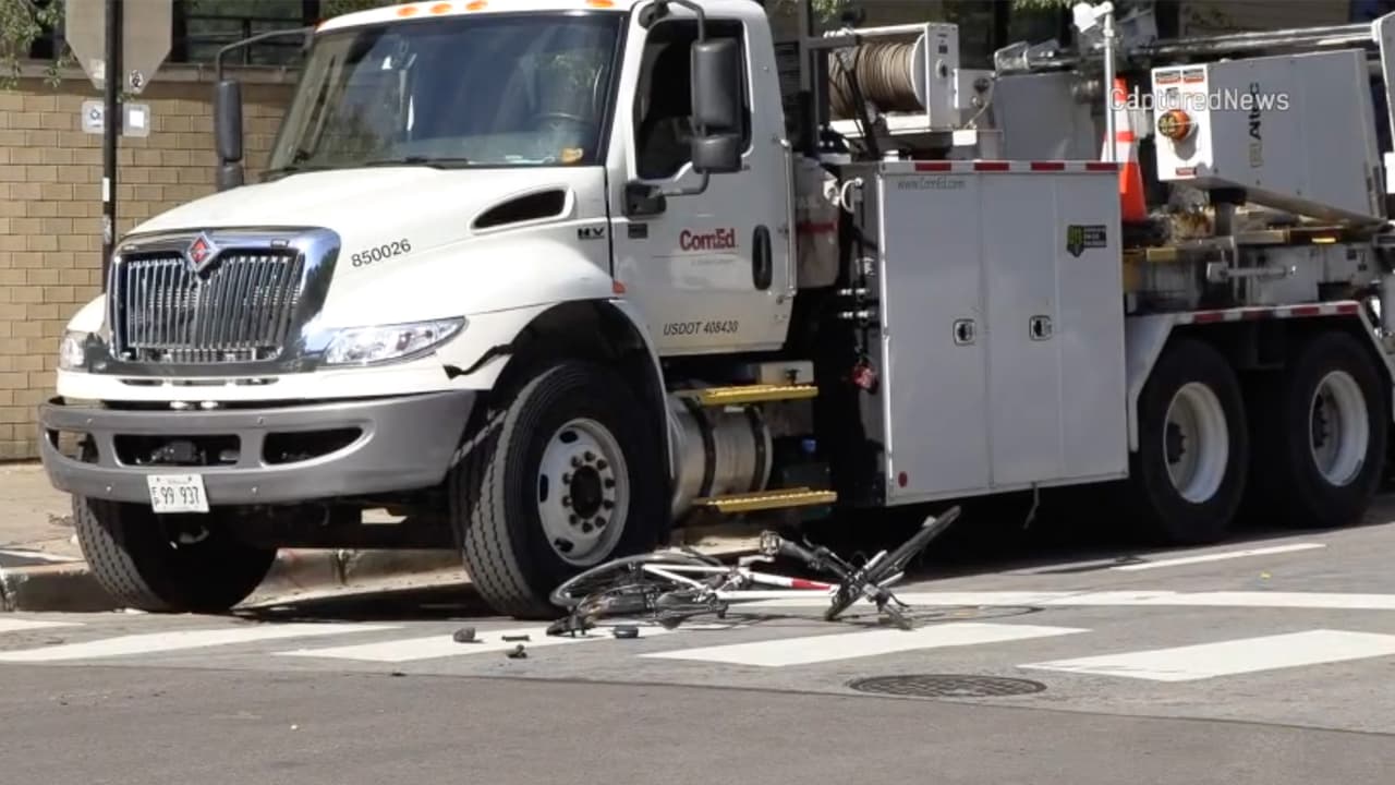 Niña muere arrollada por un camión cuando viajaba en una bicicleta en Uptown