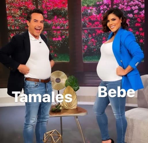 Esta vez, su cómplice ha sido Francisca, quien, con todo y bebé, se ha hecho parte de las bromas de nuestro presentador.