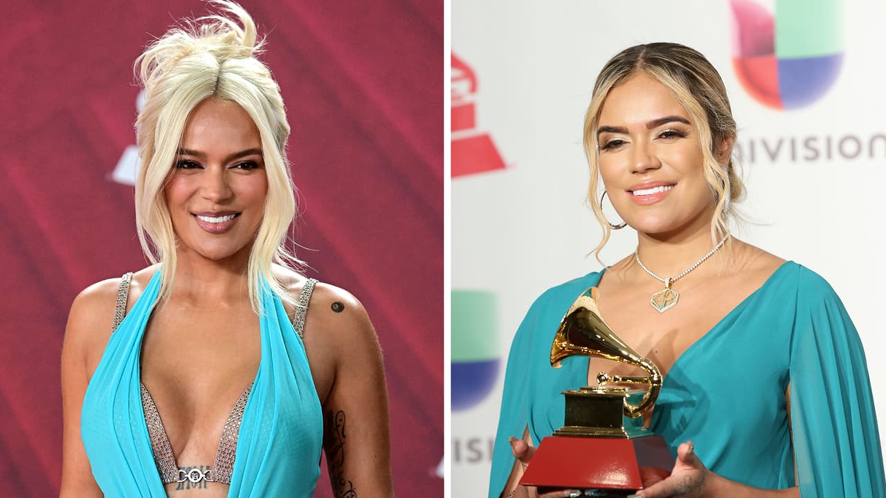 ¿Repitió vestido? Karol G usó un look muy similar en Latin GRAMMY hace 6 años