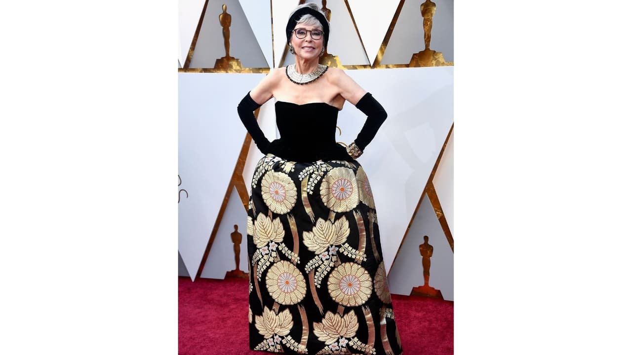 Rita Moreno reutilizó su vestido de 1962