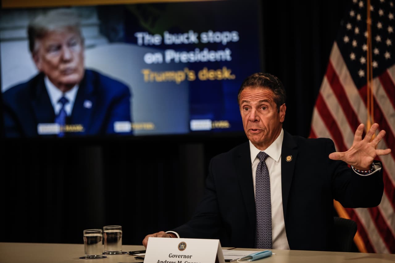 Cuomo advierte que Nueva York omitirá las guías federales de coronavirus porque son “propaganda política”