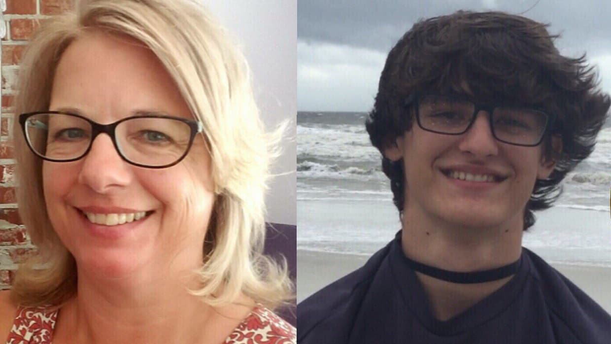 La abuela de 53 años fue hallada en una tumba poco profunda cerca de Jacksonville.