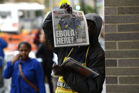 Un doctor de 33 años que trabajó con Médicos sin Fronteras (MSF) en el país africano Guinea Conakry , fue aislado desde el jueves en el hospital neoyorquino de Bellevue por contraer el virus de ébola.